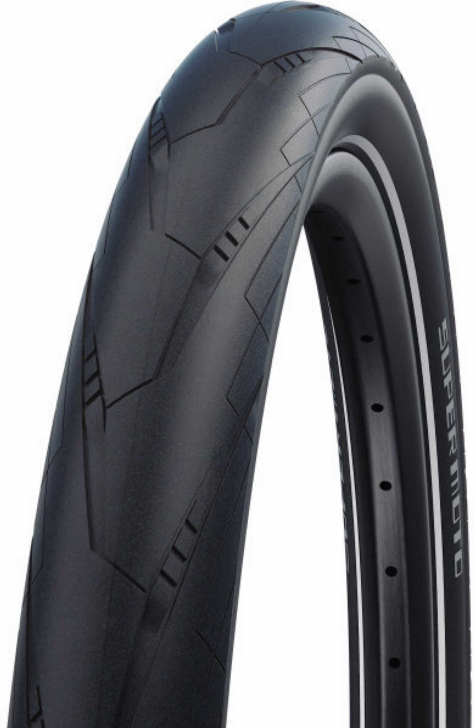 Schwalbe Super Moto Addix Performance Line, Tube, Drahtreifen 28" MicroSkin, DD, RaceGuard black-reflex