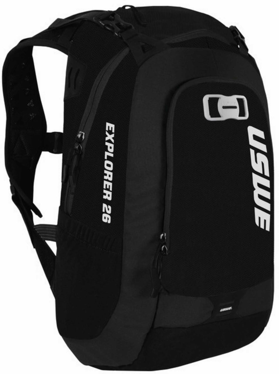 USWE Commuter-Rucksack Explorer inkl. Laptop-Fach schwarz 26 L