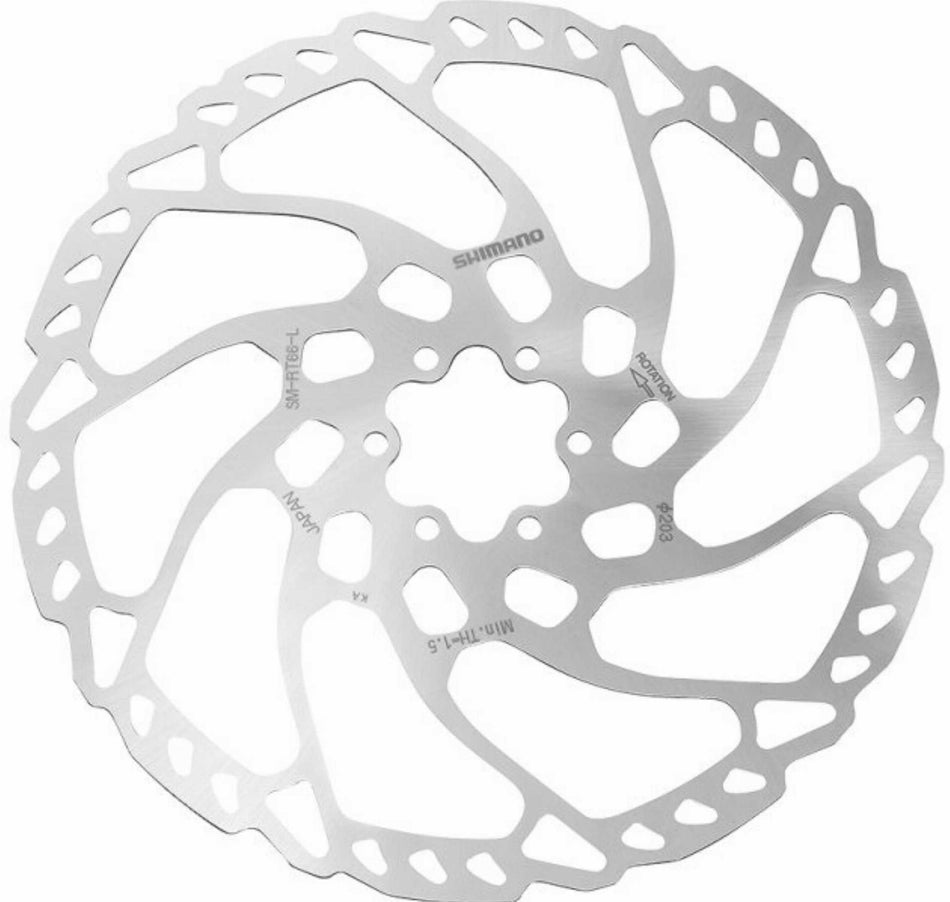 Shimano BREMSSCHEIBE SM-RT66-L 203MM (20) 6-LOCH BEFESTIGUNG
