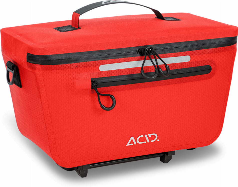 Acid Gepäckträgertasche Trunk Pro RILink flame´n´black 10 L