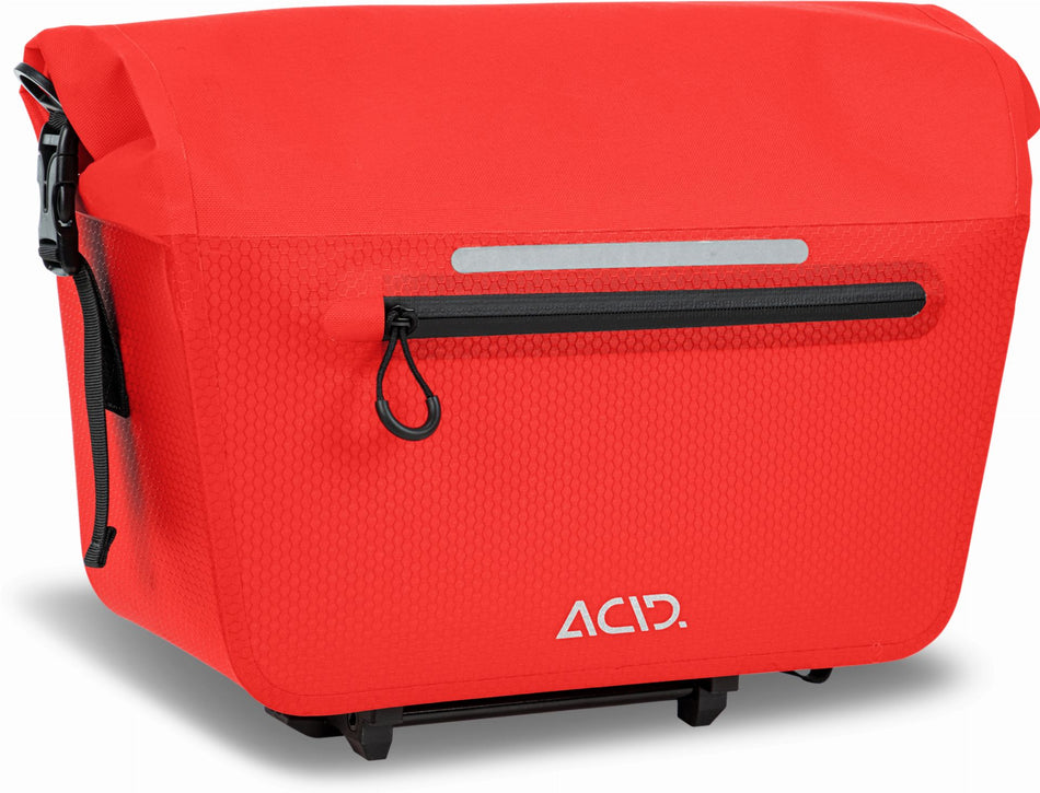 Acid Gepäckträgertasche Trunk Pro RILink flame´n´black 14 L