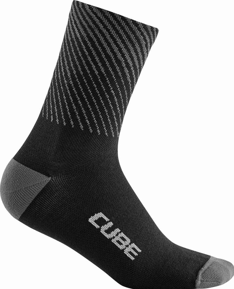 Cube Socke High Cut Be Warm black´n´grey