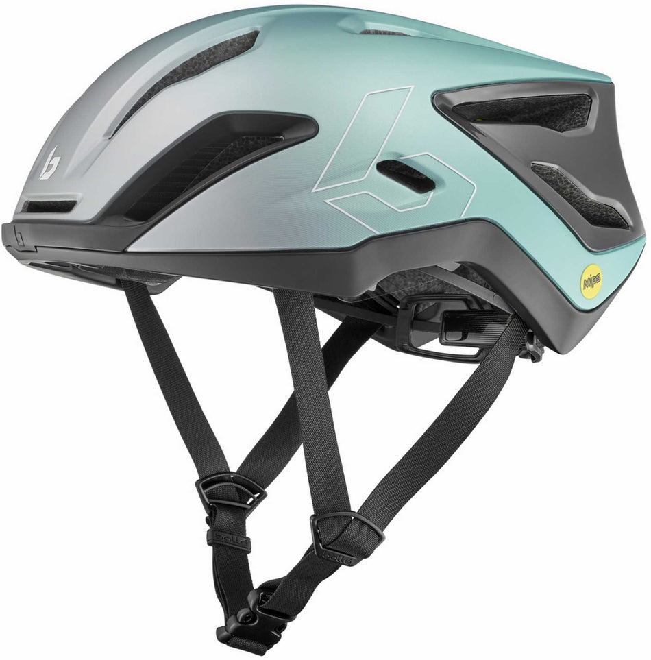 Bolle Exo Mips Rennrad-Helm green/grey metallic
