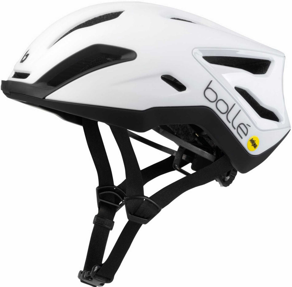 Bolle Exo Mips Rennrad-Helm matte white/gloss white