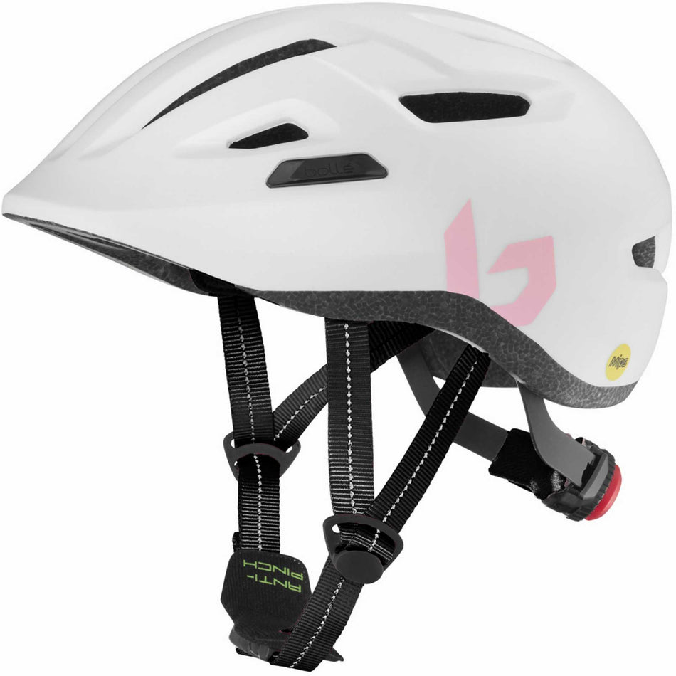 Bolle Stance JR Mips Kinder-Helm matte white pearl
