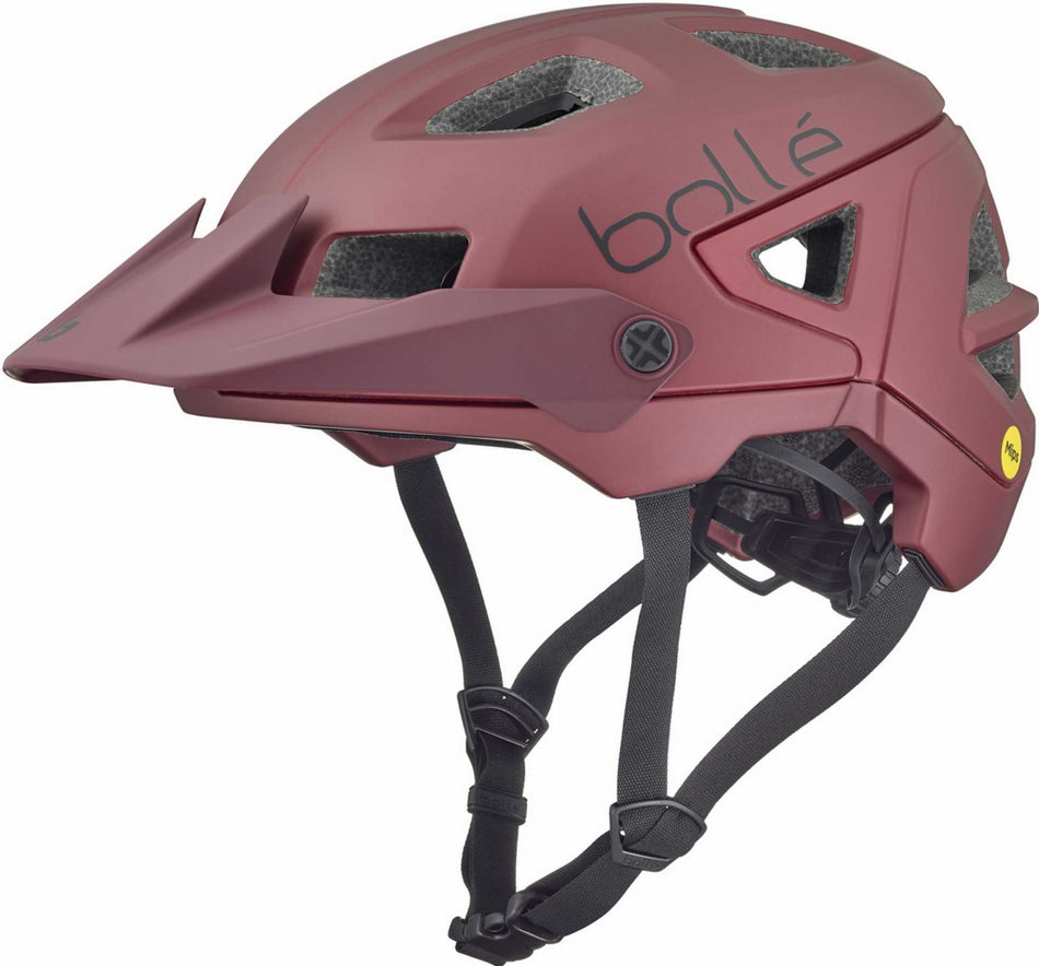 Bolle Trackdown Mips MTB-Helm garnet matte