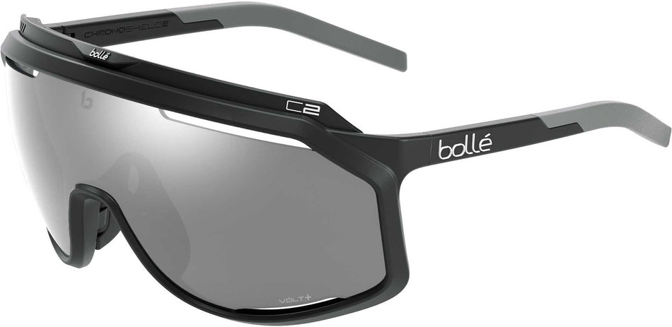 Bolle Chronoshield Sportbrille matt black/volt+ white