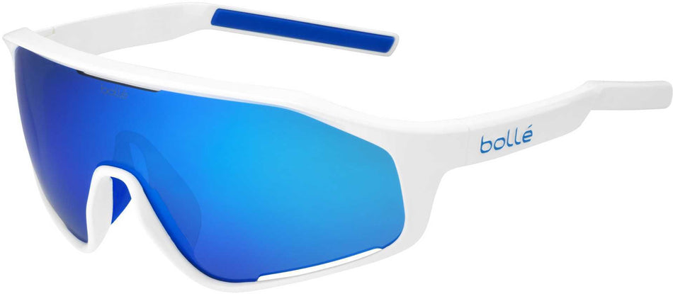 Bolle Shifter Sportbrille shiny white/brown blue