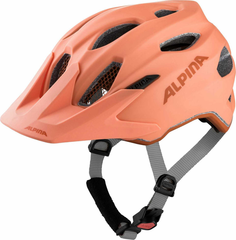 Alpina Carapax Junior Kinder-Helm peach matt 51-56 cm