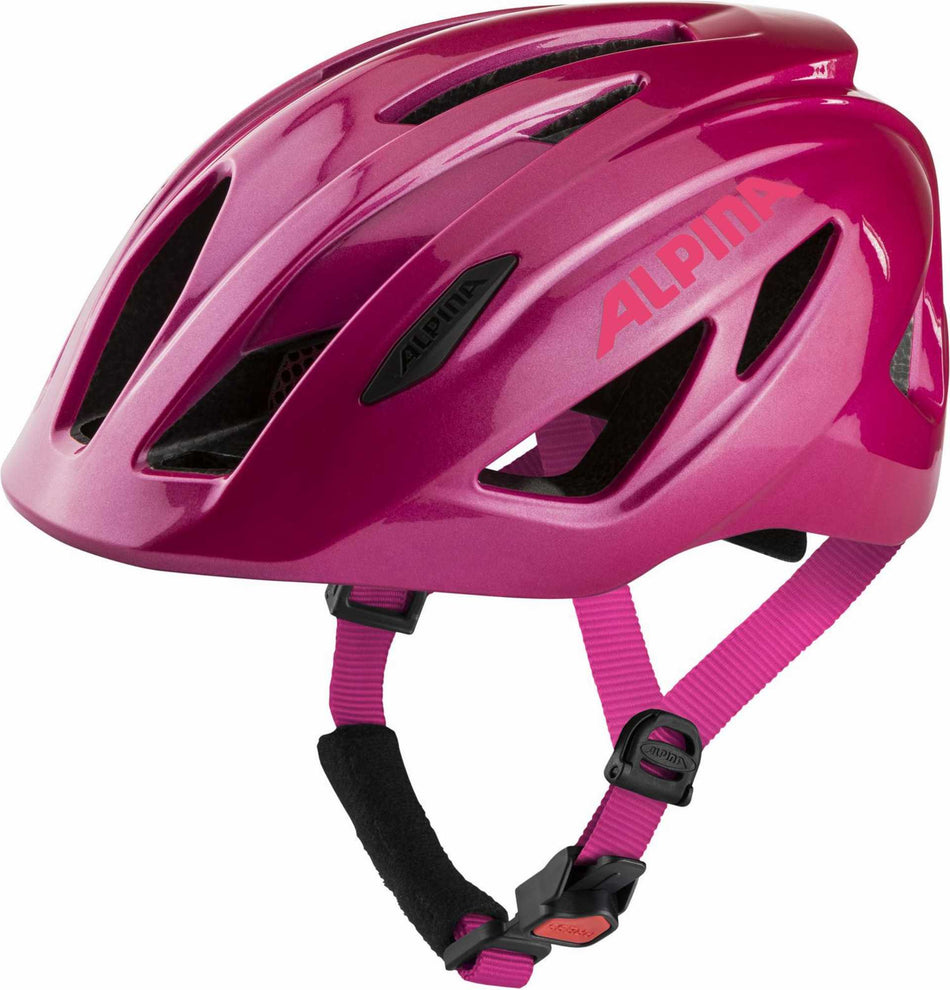 Alpina Pico Flash Kinder-Helm deeprose pink gloss 50-55 cm