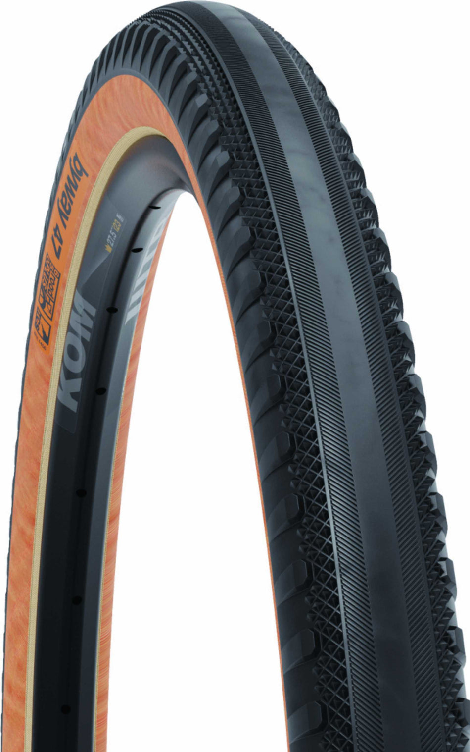 WTB Byway Road TCS, Light, Dual DANN Faltreifen 27,5" schwarz-tan 47 mm