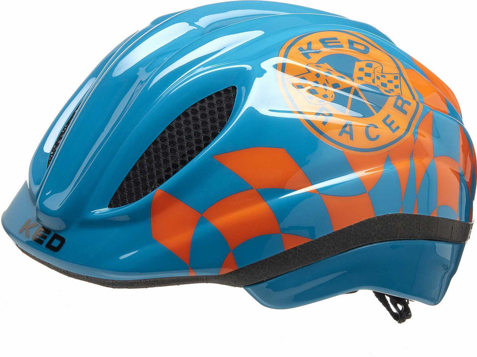KED Meggy II Trend Kinder-Helm racer petrol orange