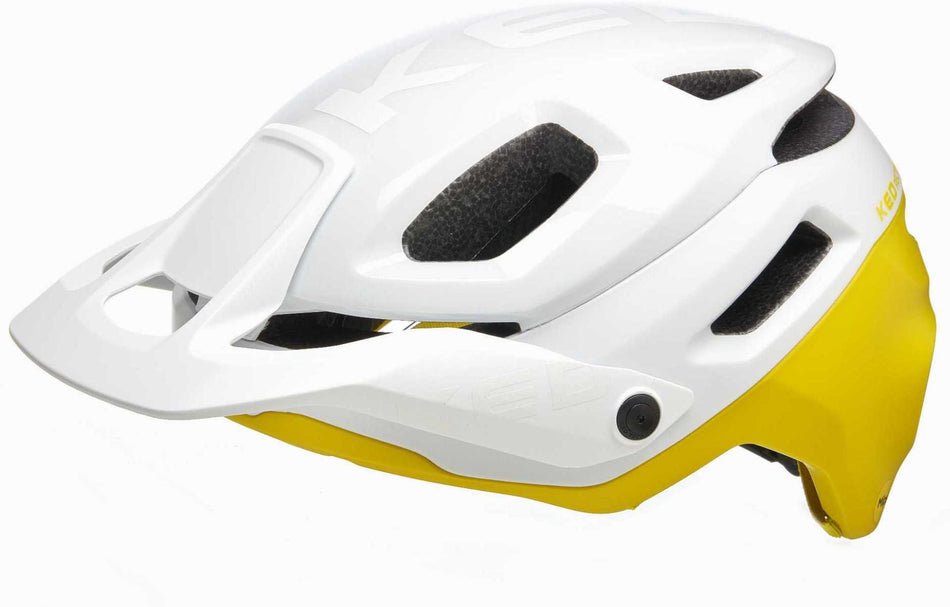 KED Pector ME-1 MTB-Helm white yellow matt