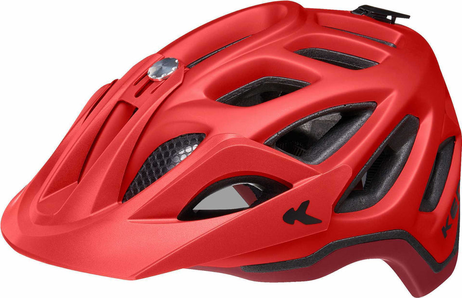 KED Trailon MTB-Helm crimson red merlot matt