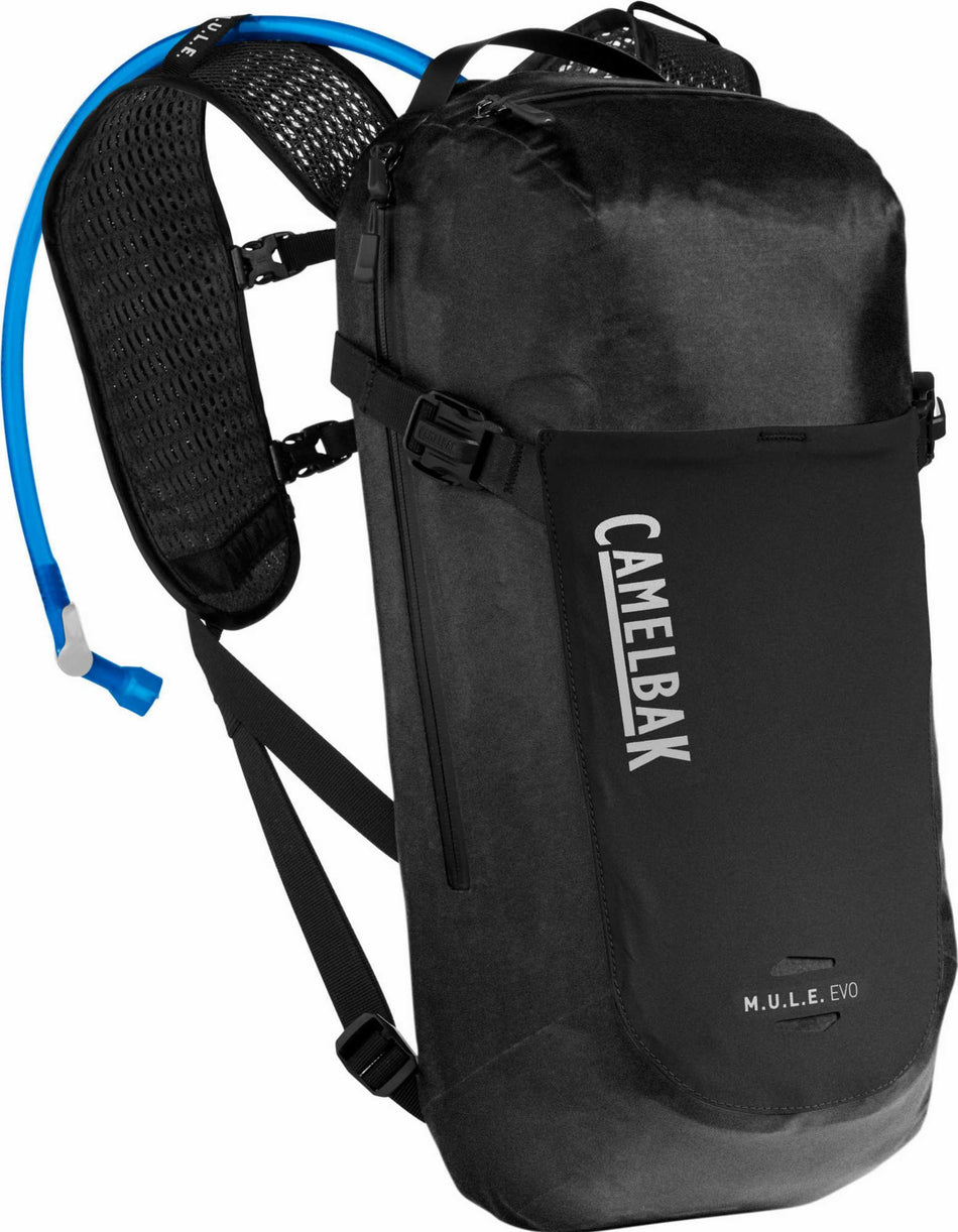 Camelbak M.U.L.E. Evo Trinkrucksack 9 L inkl. Trinkblase 3 L black/silver