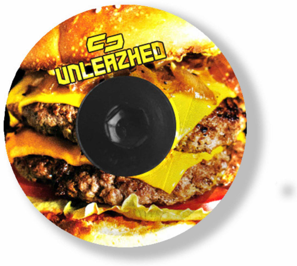 Unleazhed AL01 Top Cap Aluminium Crazy Skin 1 pcs, 1 aluminium screw M6 beef master