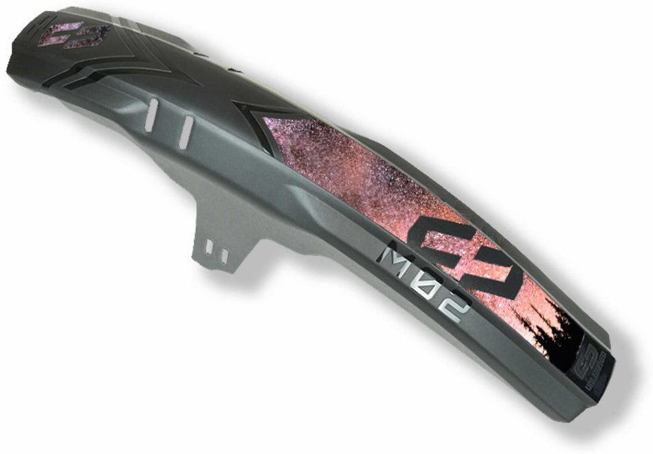 Unleazhed M02 Mudguard Big Decal Crazy Skin unsplash 1 pcs 4 formcut night sky