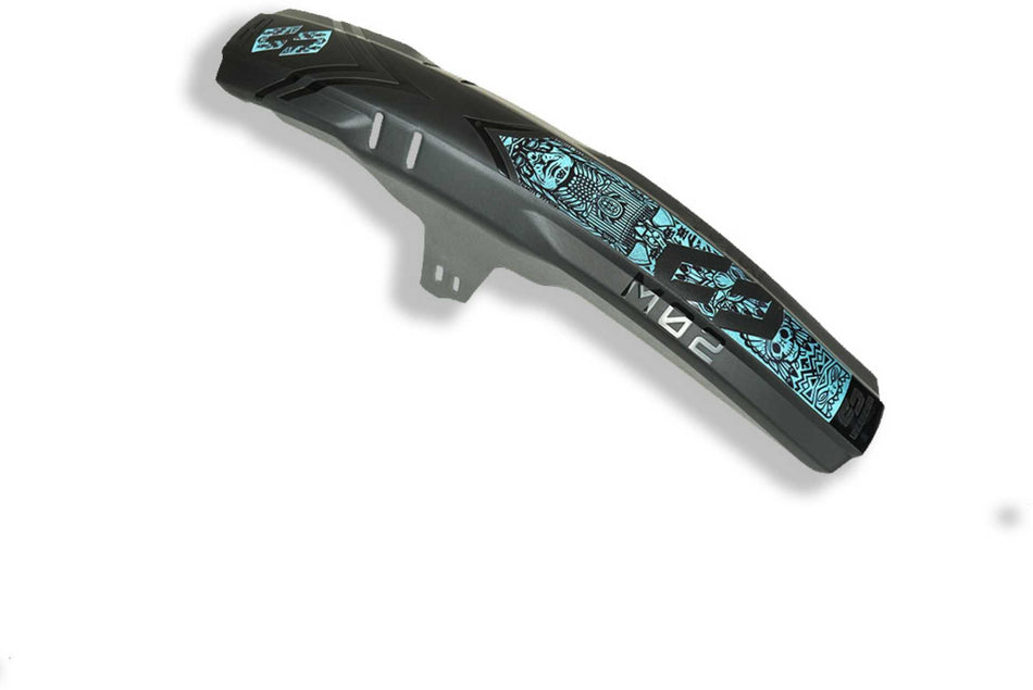 Unleazhed M02 Mudguard Big Decal Design Skin unsplash 1 pcs 4 formcut tatanka glitter blue