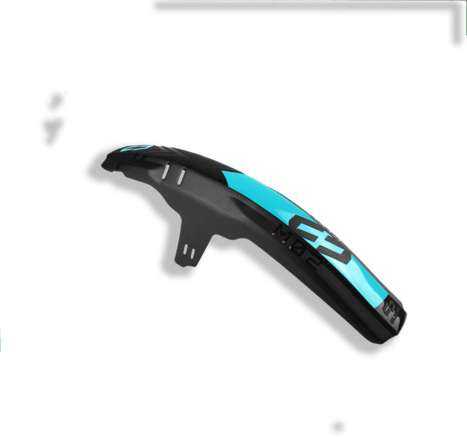 Unleazhed M02 Mudguard Big Decal Logo Skin unsplash 1 pcs 4 formcut blue