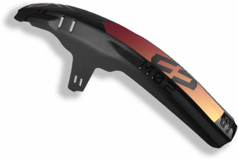 Unleazhed M02 Mudguard Big Decal Logo Skin unsplash 1 pcs 4 formcut flipflop red-gold