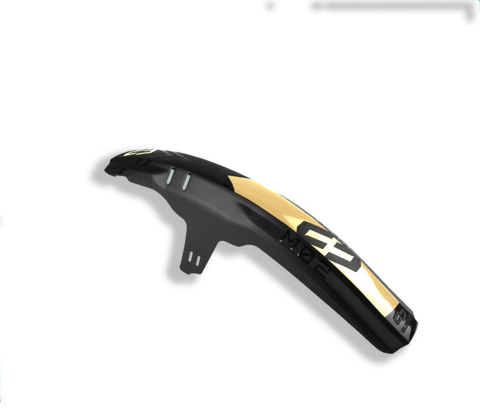 Unleazhed M02 Mudguard Big Decal Logo Skin unsplash 1 pcs 4 formcut gold