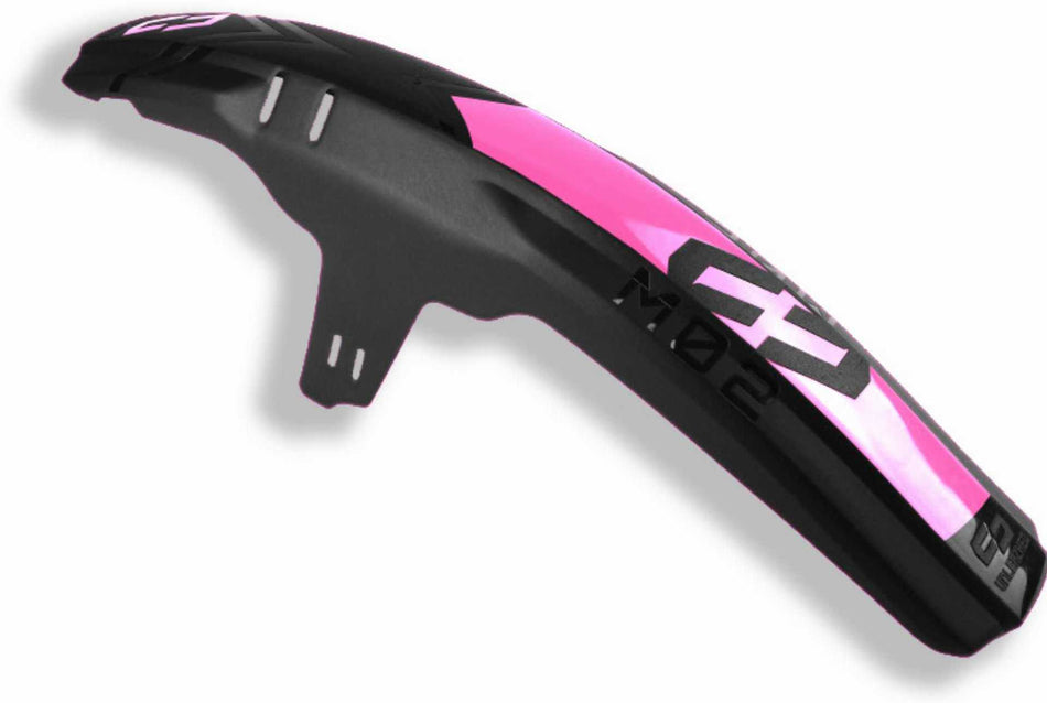Unleazhed M02 Mudguard Big Decal Logo Skin unsplash 1 pcs 4 formcut pink