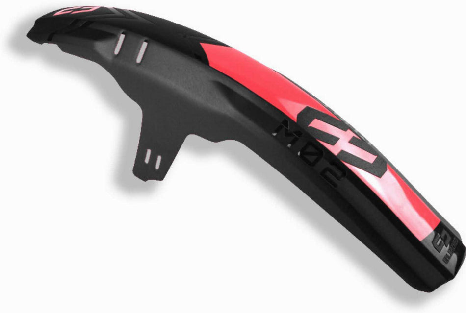 Unleazhed M02 Mudguard Big Decal Logo Skin unsplash 1 pcs 4 formcut red