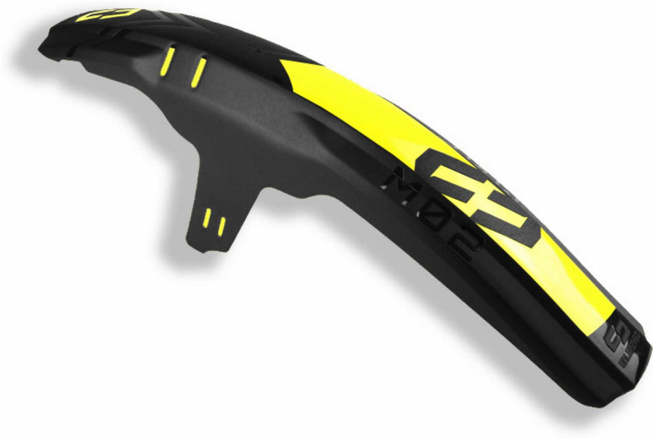 Unleazhed M02 Mudguard Big Decal Logo Skin unsplash 1 pcs 4 formcut yellow