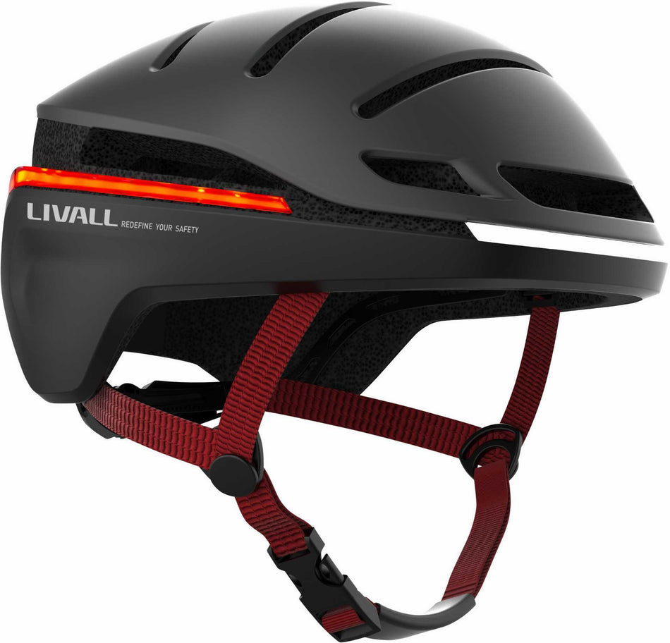 Livall EVO21 Helm + BR 80 Fernbedienung schwarz/anthrazit