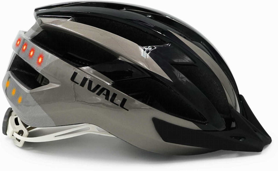 B-Ware - Livall MT1 NEO MTB-Helm + BR 80 Fernbedienung schwarz/anthrazit (Gebrauchtware)