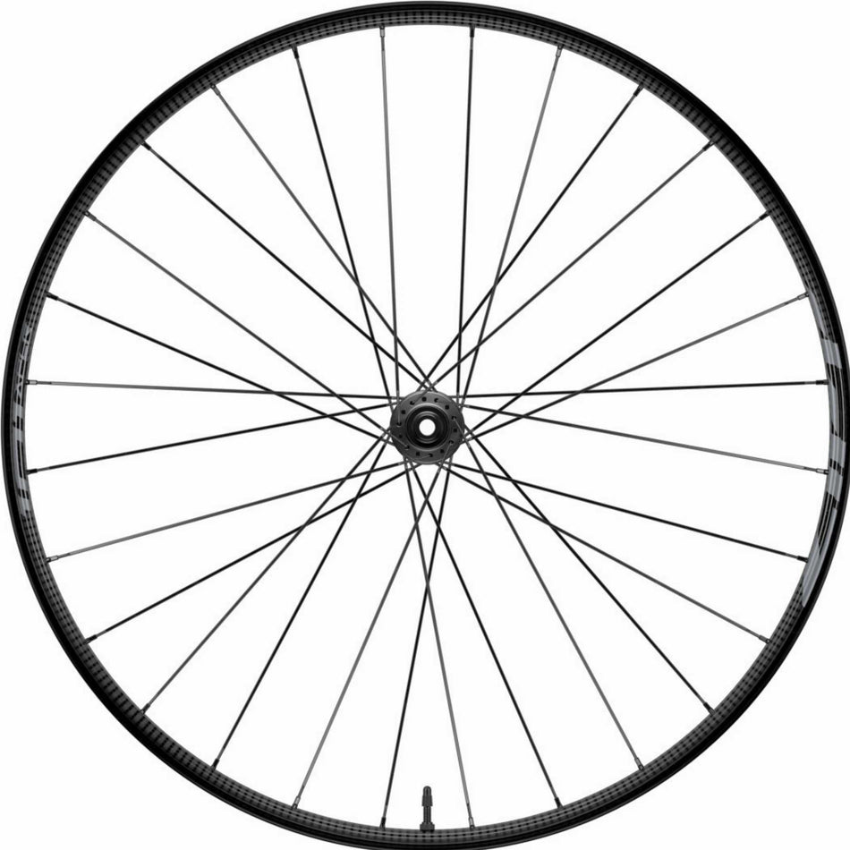 Zipp 101 XPLR DISC Vorderrad 28" Tubeless Ready, 28 Loch, 12x100 mm Steckachse schwarz