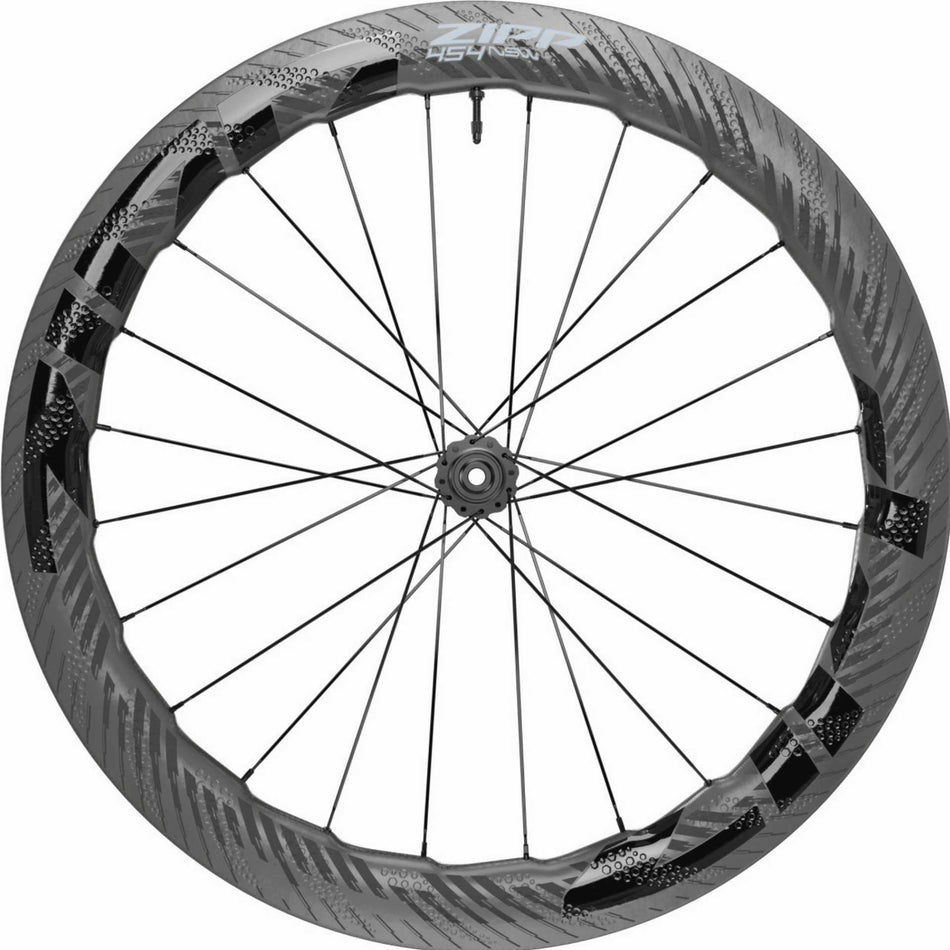 Zipp 454 NSW DISC Vorderrad 28" Tubeless Ready Disc, 24 Loch, 12 x 100 mm Steckachse schwarz