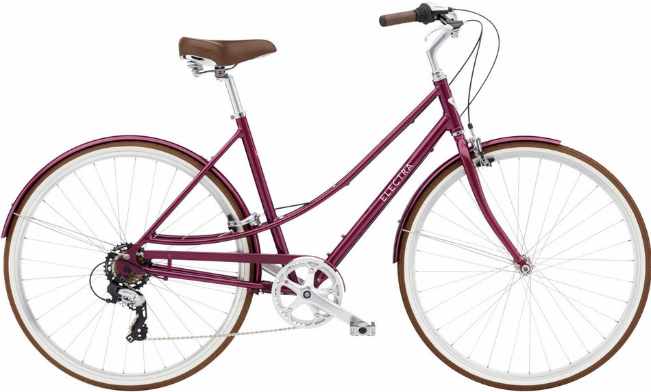 Electra Loft 7D Step-Thru Retrobike Wave 28" sangria