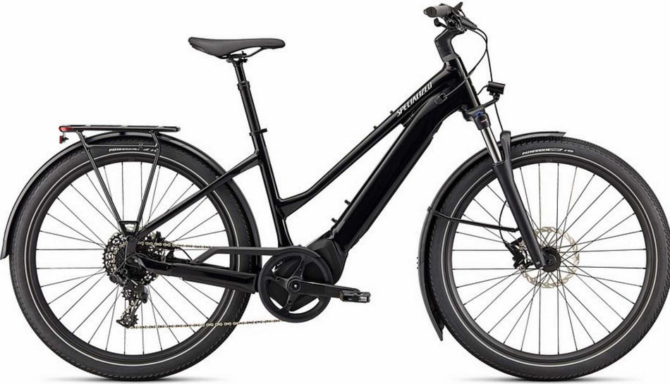 Specialized Turbo Vado 4.0 Step-Through 710 Wh E-Bike Trapez 27,5" cast black/silver reflective