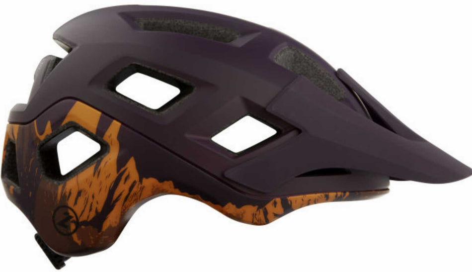 Lazer Coyote MTB-Helm matte mulberry orange