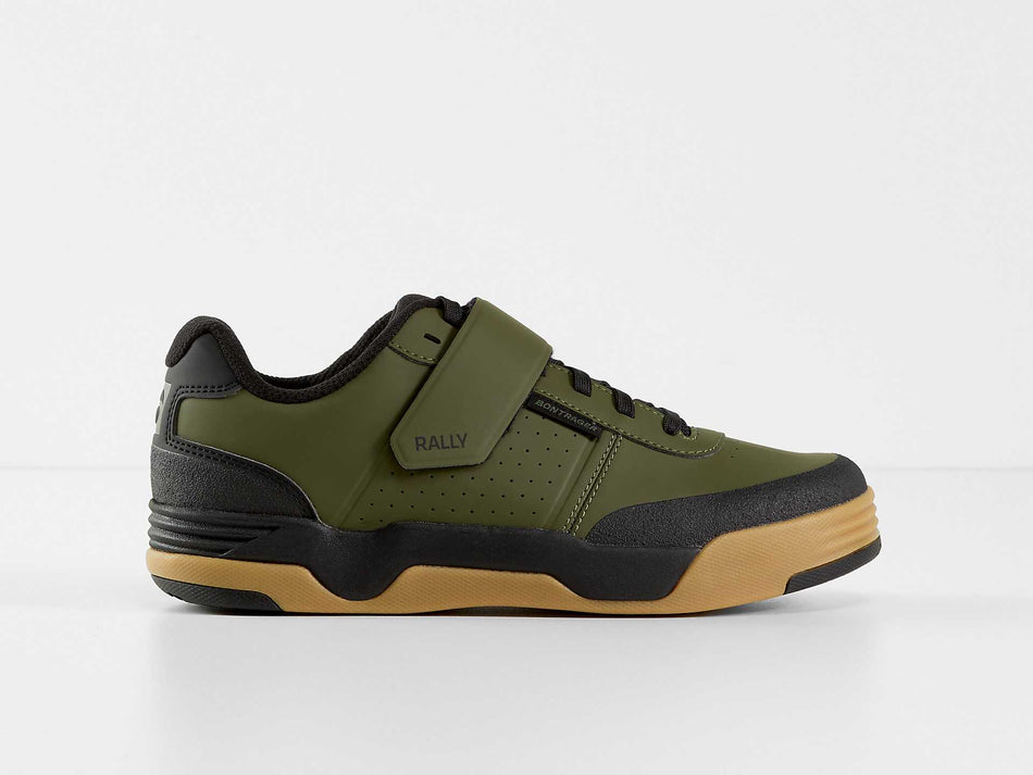 Bontrager Rally MTB-Schuhe olive grey/gum wall