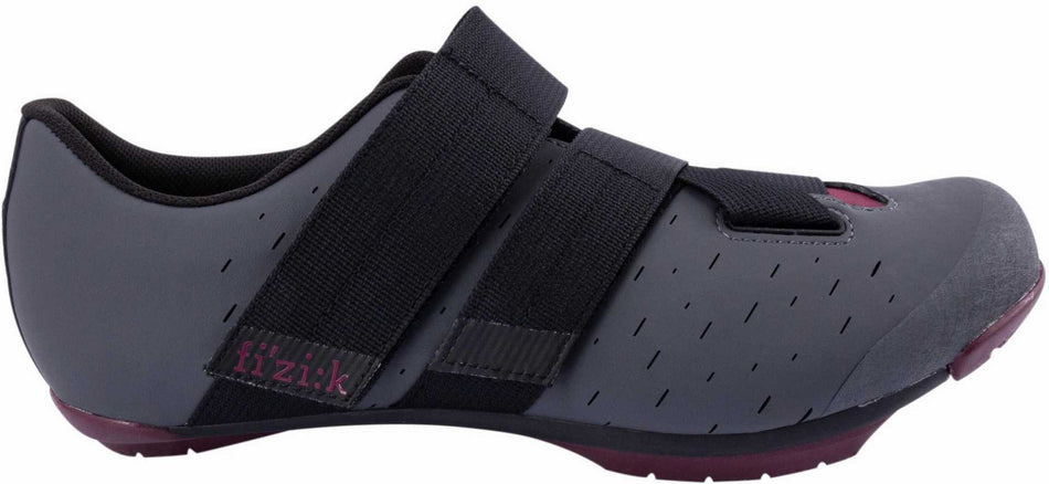 Fizik Terra Powerstrap X4 Gravel-Schuhe anthrazit lila