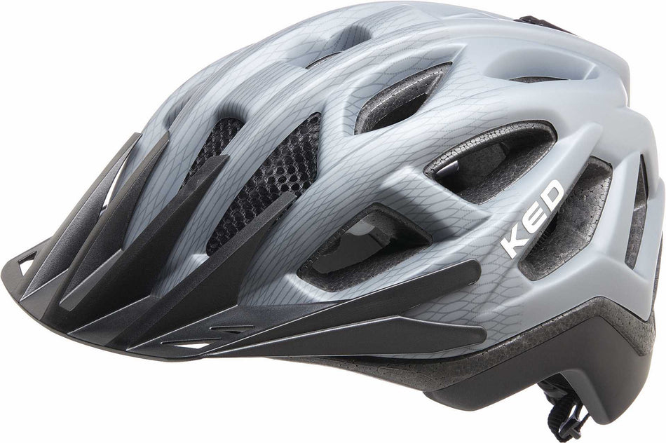 KED Pylos Helm grey black matt