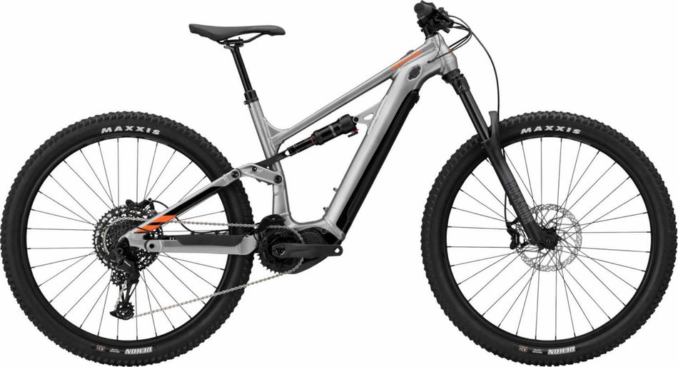 Cannondale Moterra Neo 4 630 Wh E-Bike Fully 29" gray with impact orange