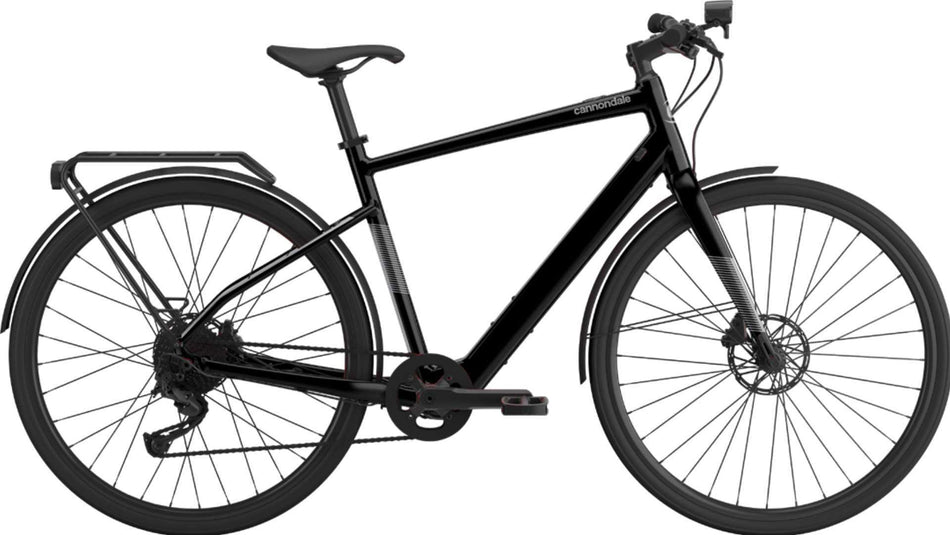 Cannondale Tesoro Neo SL EQ 250 Wh E-Bike Diamant 28" black pearl