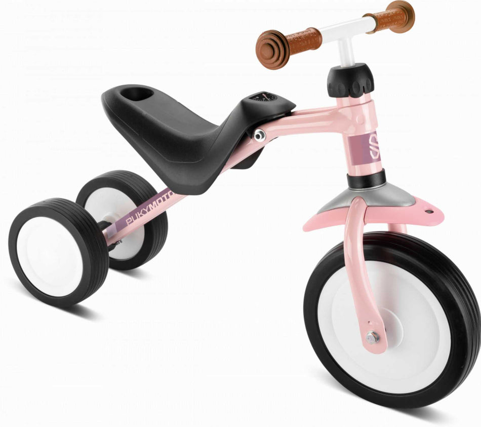 B-Ware - Puky Pukymoto Lauflernrad retro rosé (Gebrauchtware)