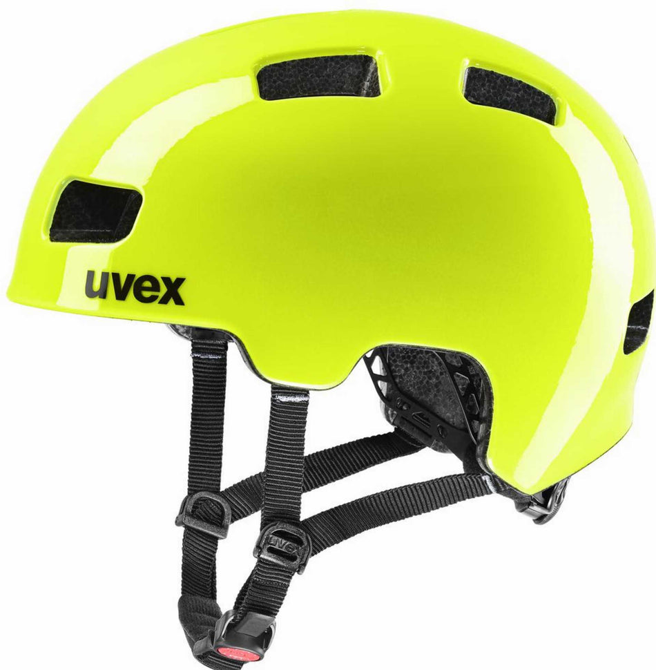 Uvex HLMT 4 Kinder-Helm neon yellow