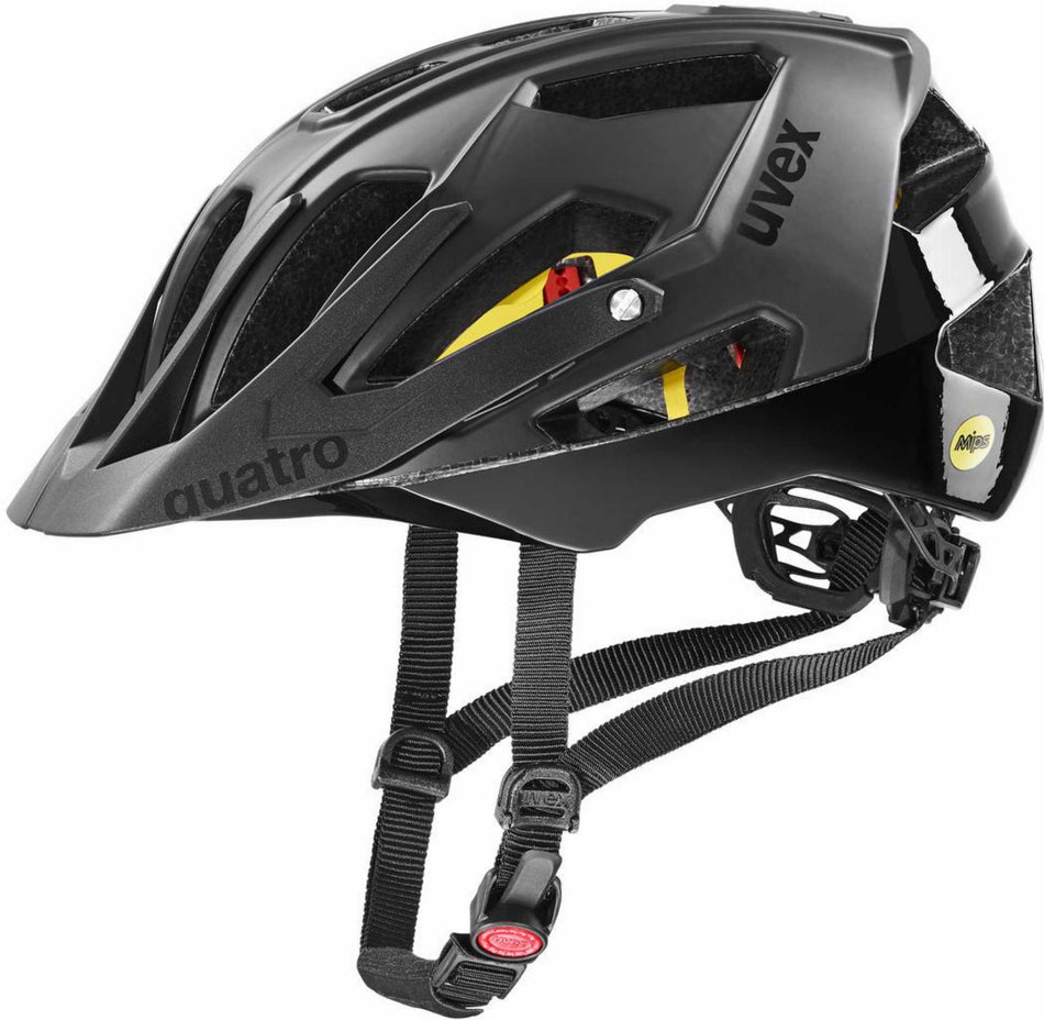 Uvex Quatro CC Mips MTB-Helm all black