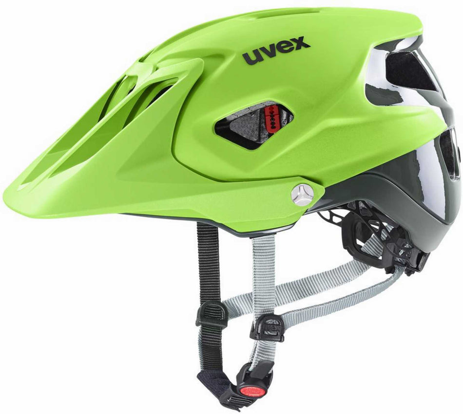 Uvex Quatro Integrale MTB-Helm lime anthracite matt
