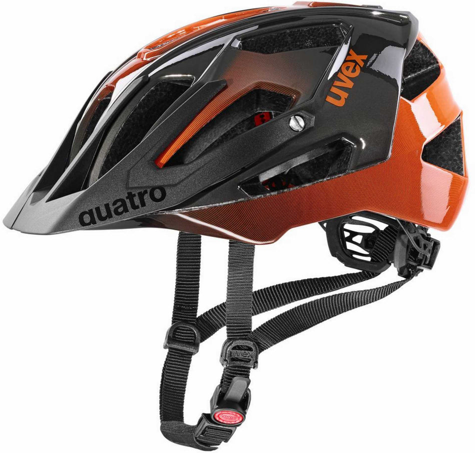 Uvex Quatro MTB-Helm titan - orange