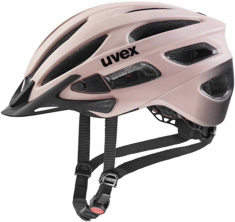 Uvex True CC Helm dust rose-black matt