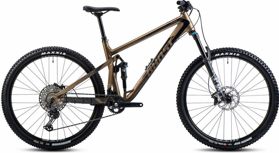 Ghost Riot Trail Essential AL MTB-Fully brown brilliant/black matt/glossy