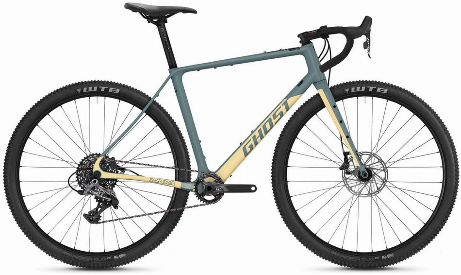 Ghost Road Rage Pro CF Gravelbike Diamant 29" shark blue/beige matt