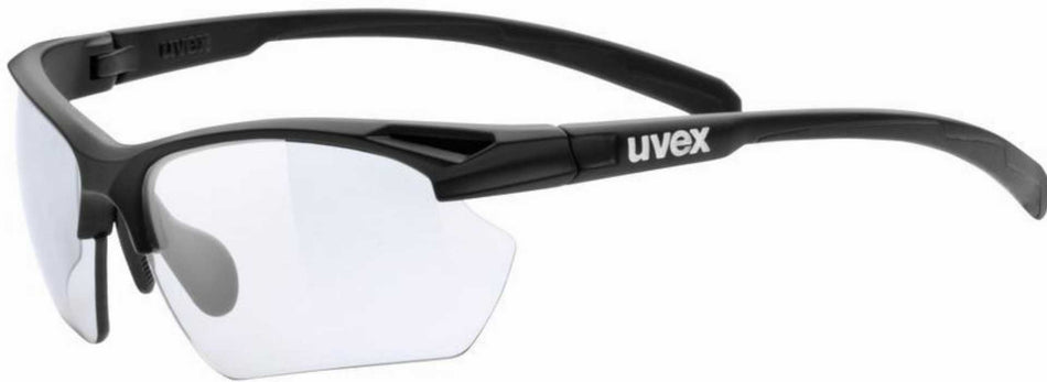 Uvex Sportstyle 802 Small V Sportbrille black matt/smoke