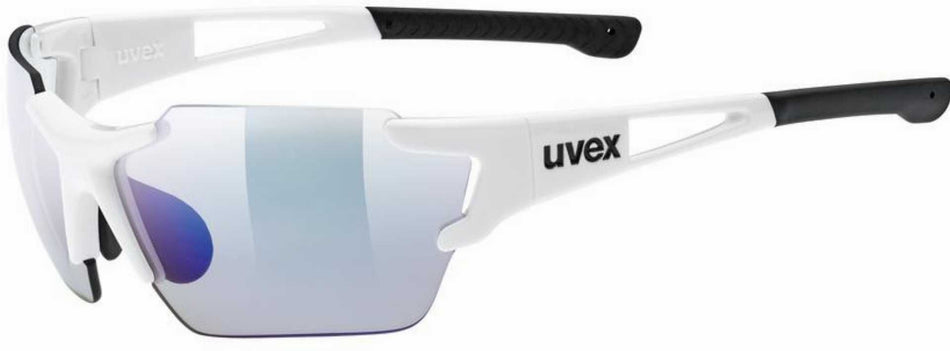 Uvex Sportstyle 803 Race V Sportbrille white/litemirror blue